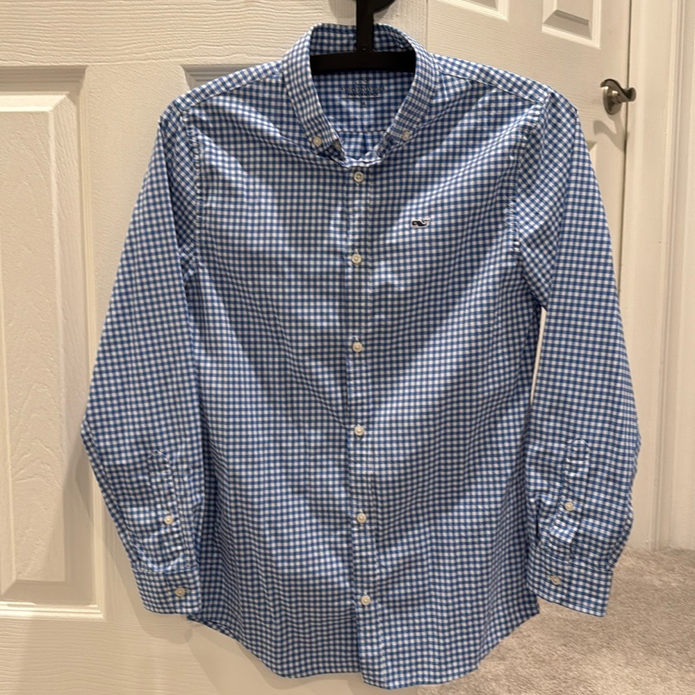 Boys Vineyard Vines Performance button down shirt